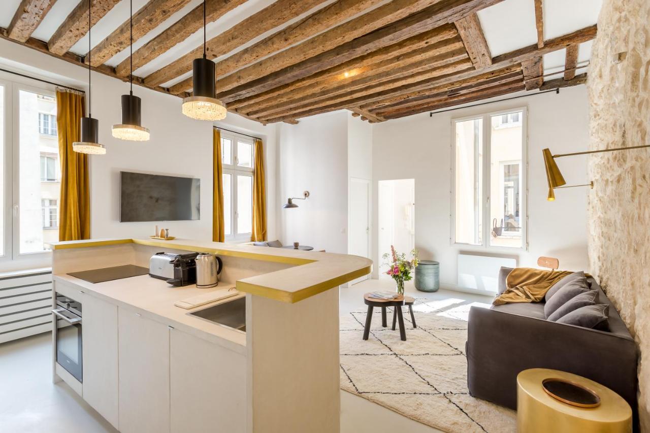 Habitat Parisien - 2Br-2Ba - Marais - Hotel De Ville Esterno foto